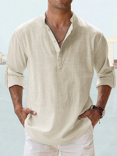 Brandon | Breathable Linen Shirt