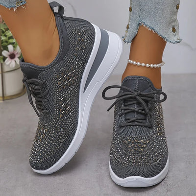 Alice – Orthopaedic Trainers with Sparkling Rhinestones