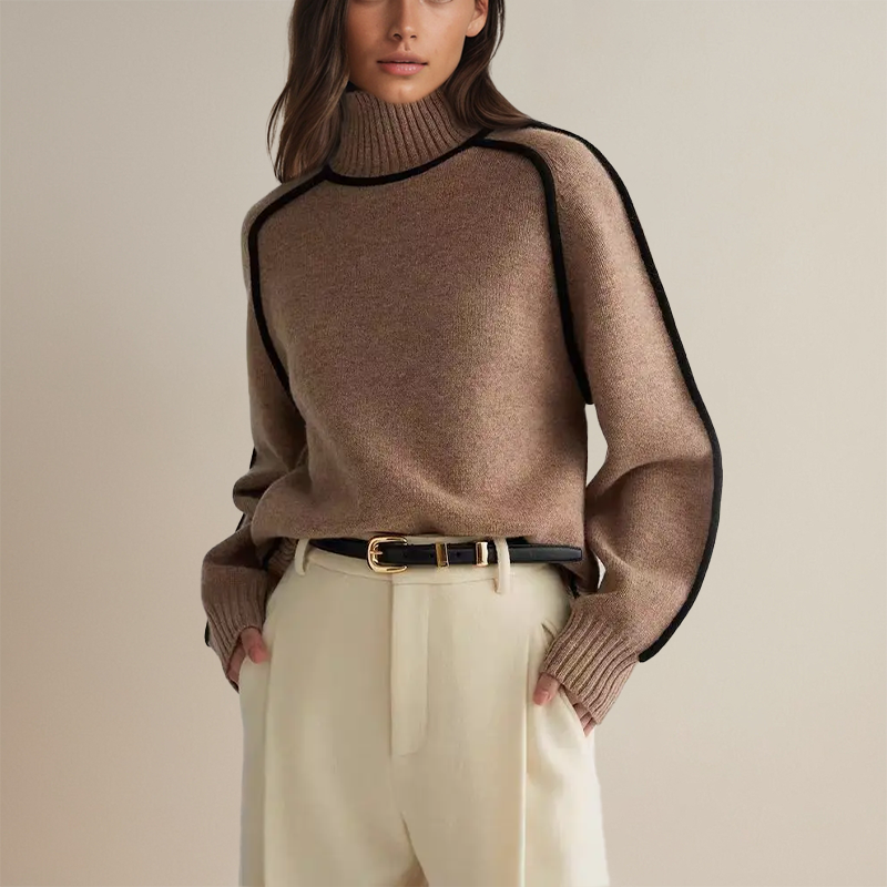 Palma™ - Fashionable Turtleneck Sweater