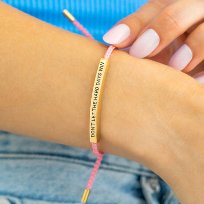 Minimalist Engraved Bracelet