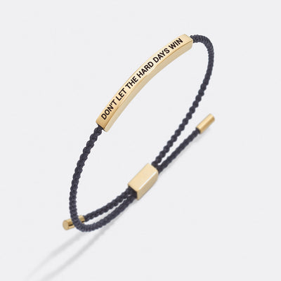 Minimalist Engraved Bracelet