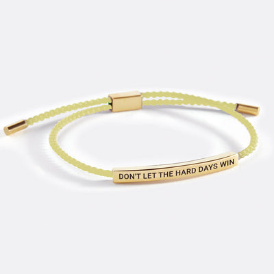 Minimalist Engraved Bracelet