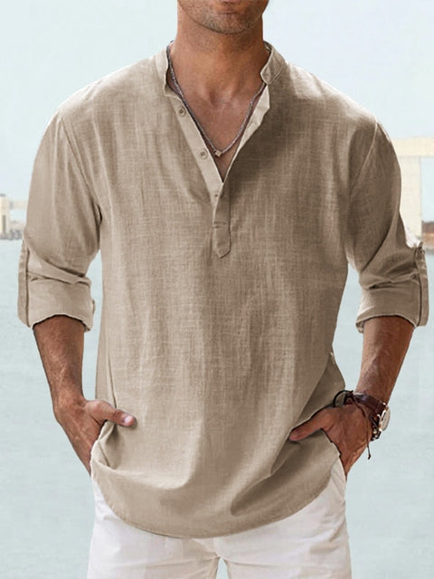 Brandon | Breathable Linen Shirt