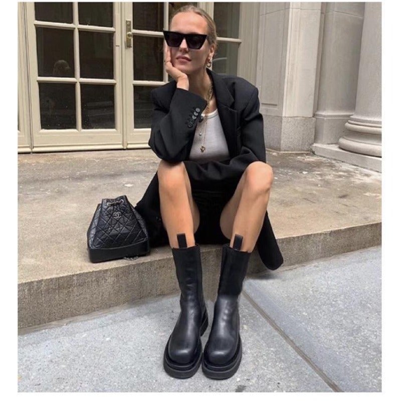Veronika | Classic Knee-High Boots