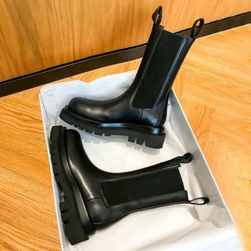 Veronika | Classic Knee-High Boots