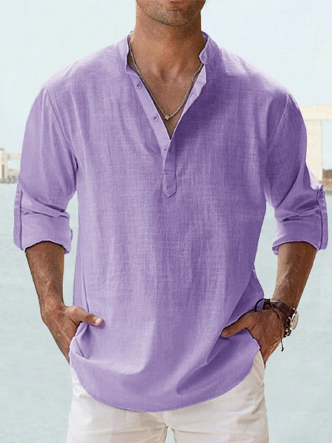 Brandon | Breathable Linen Shirt
