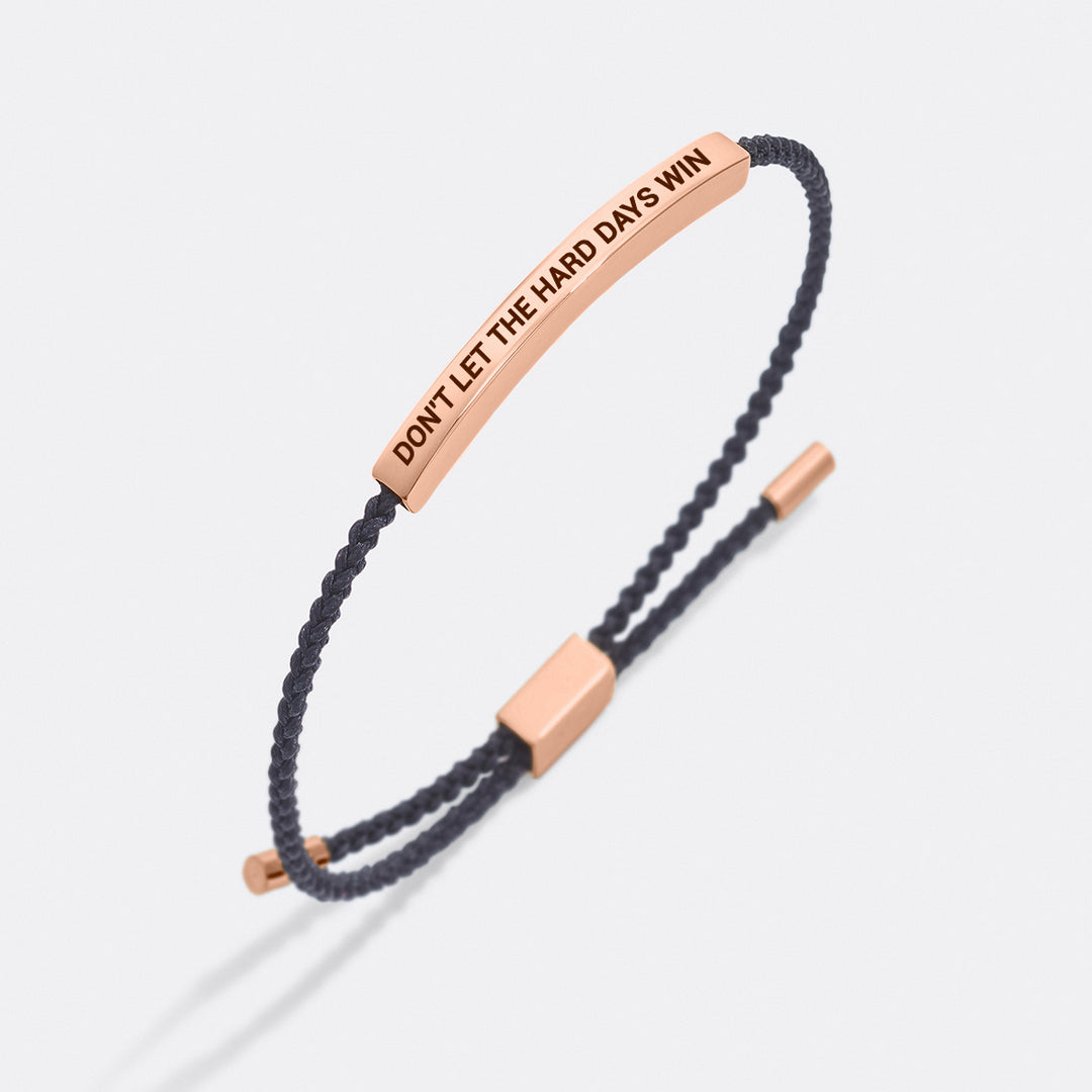 Minimalist Engraved Bracelet