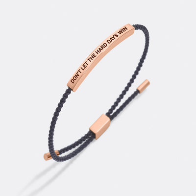 Minimalist Engraved Bracelet