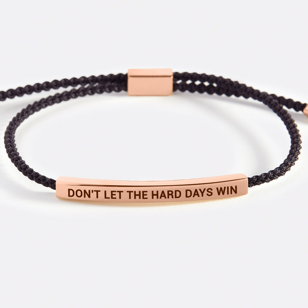 Minimalist Engraved Bracelet