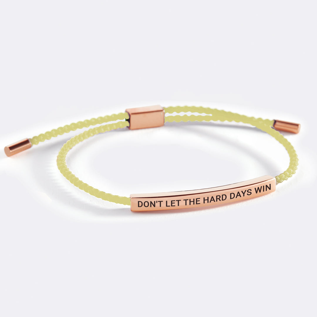 Minimalist Engraved Bracelet