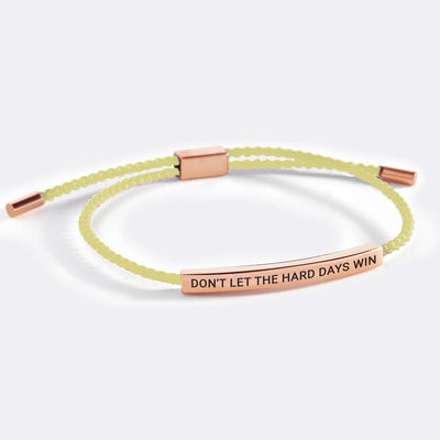 Minimalist Engraved Bracelet